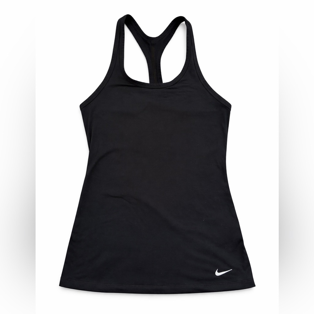 Nike Dri-FIT Black Racerback Tank Top Women’s Small Athletic Workout